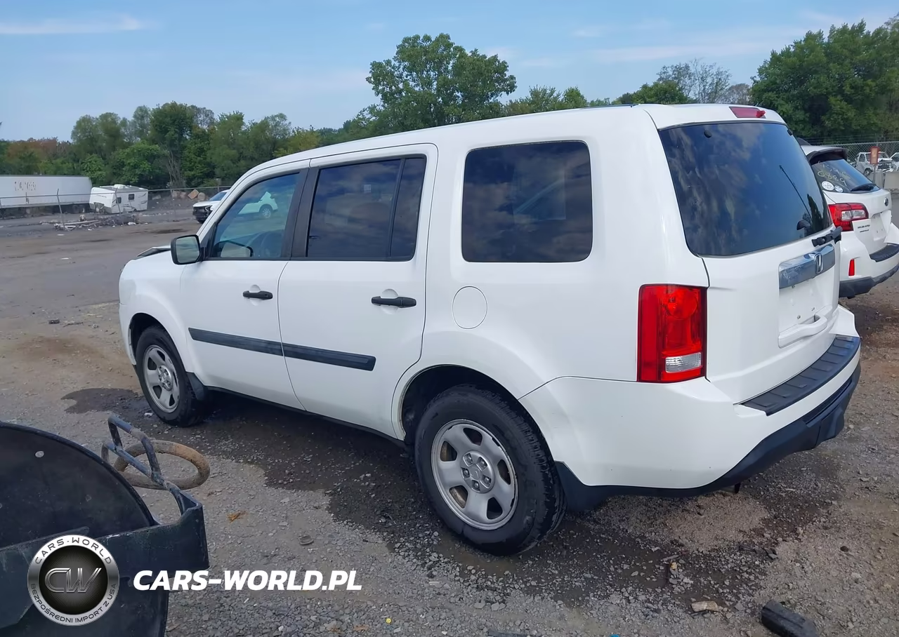 2014 Honda Pilot Lx VIN:5FNYF4H24EB041142 - 14