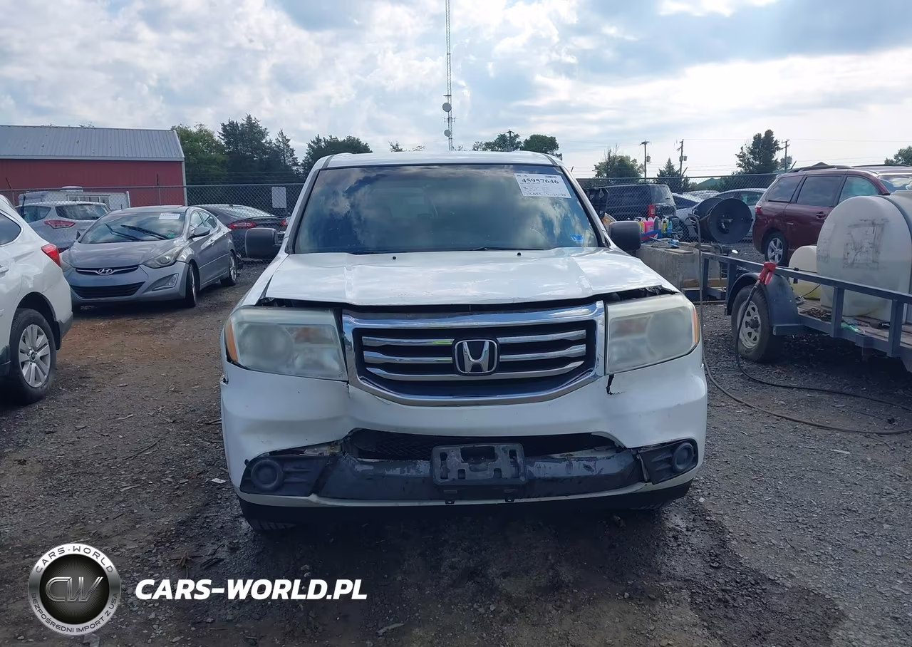 2014 Honda Pilot Lx VIN:5FNYF4H24EB041142 - 6