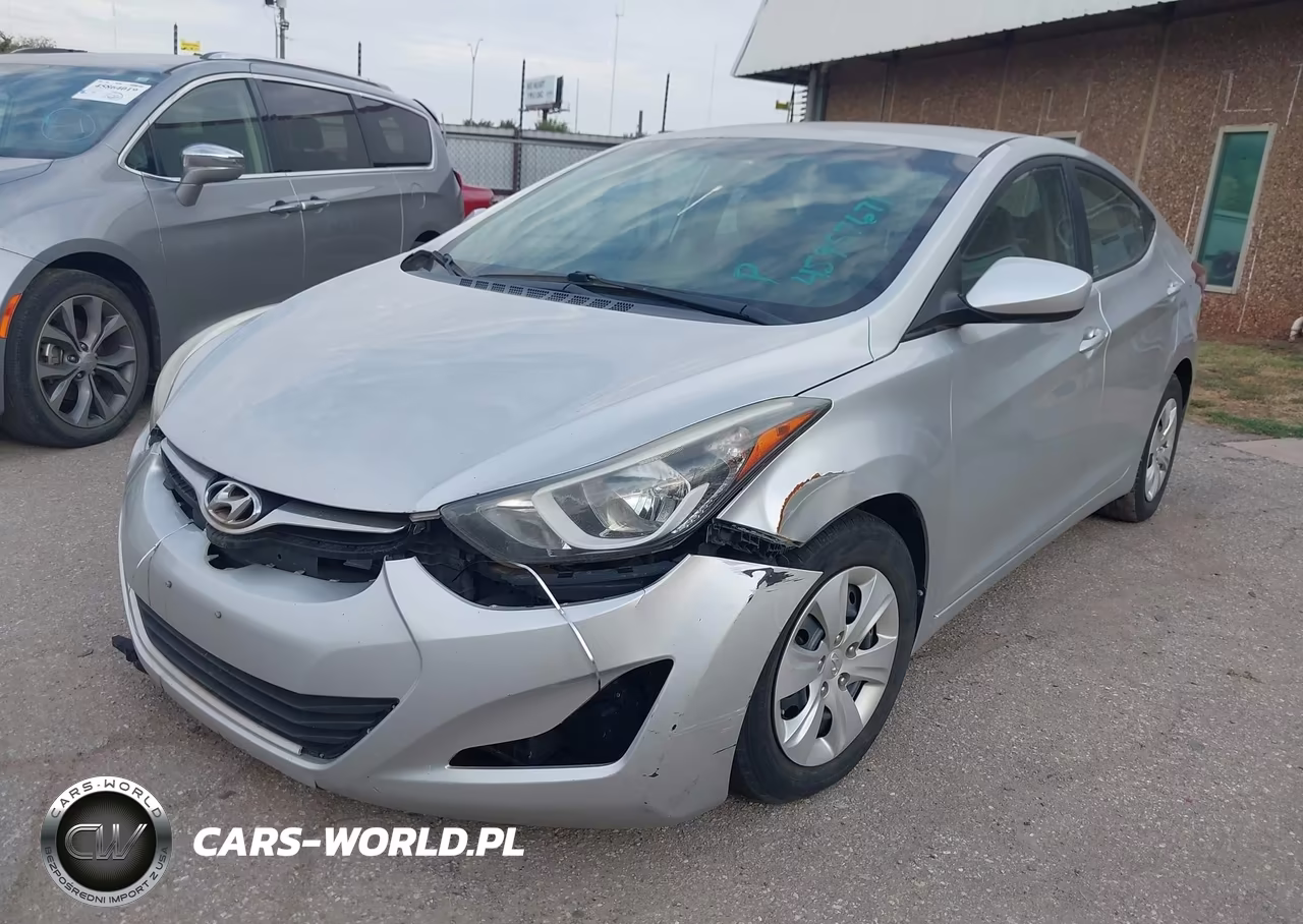 2016 Hyundai Elantra Se VIN:5NPDH4AE1GH718892 - 2