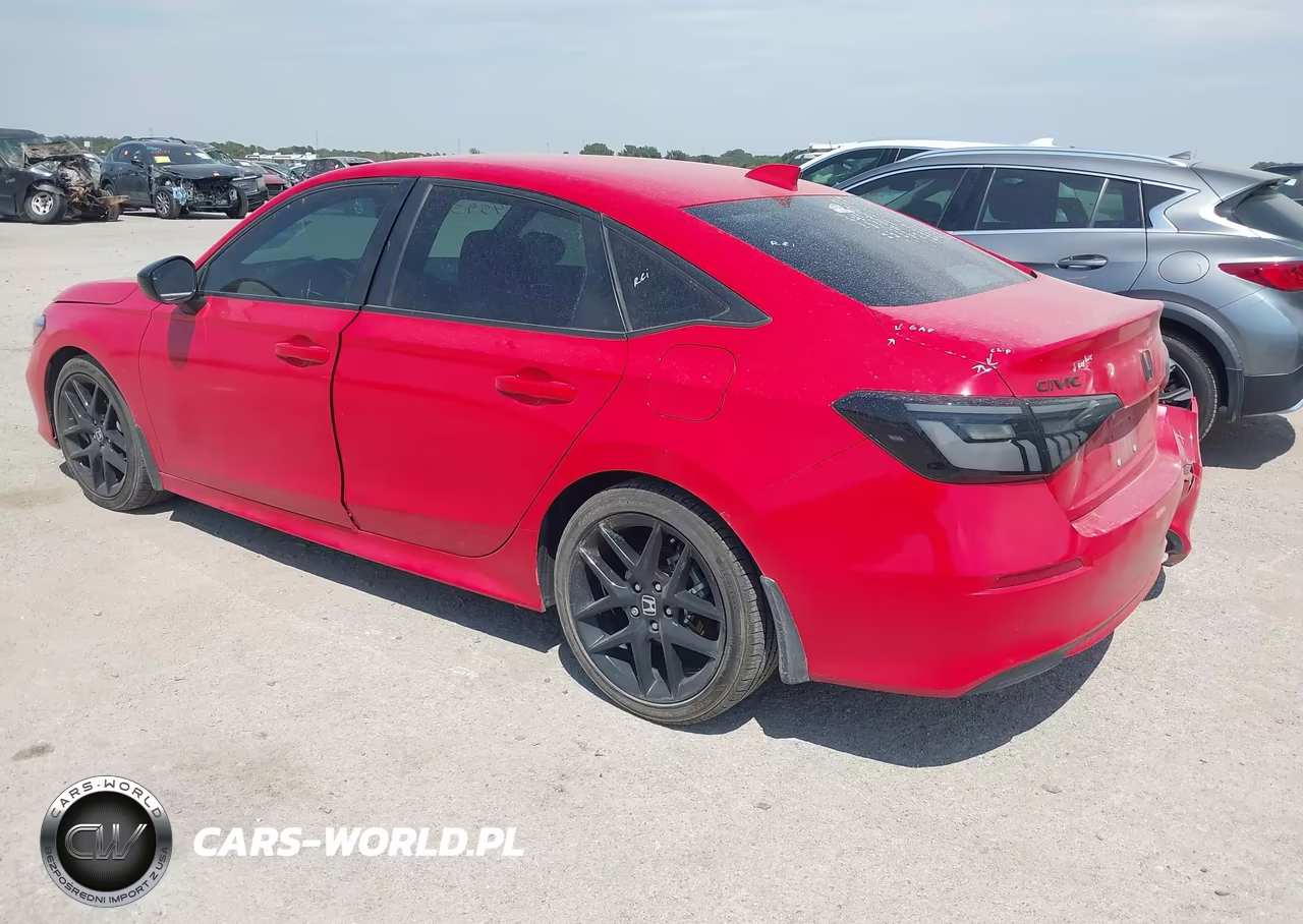 2025 Honda Civic Sport VIN:2HGFE2F59SH514021 - 3