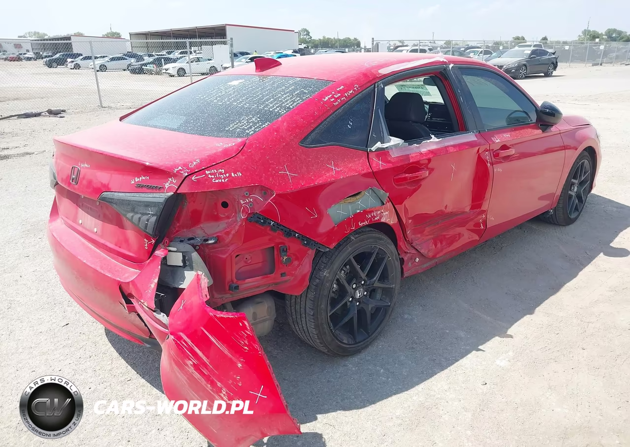 2025 Honda Civic Sport VIN:2HGFE2F59SH514021 - 4