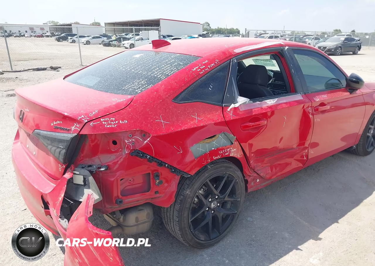2025 Honda Civic Sport VIN:2HGFE2F59SH514021 - 6