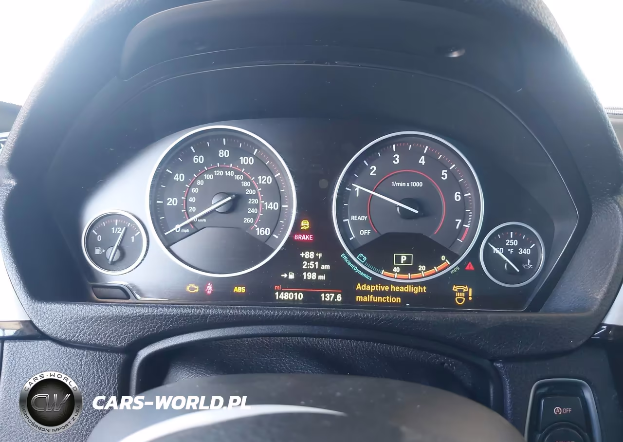 2014 BMW 335I VIN:WBA3A9G50ENS65122 - 7