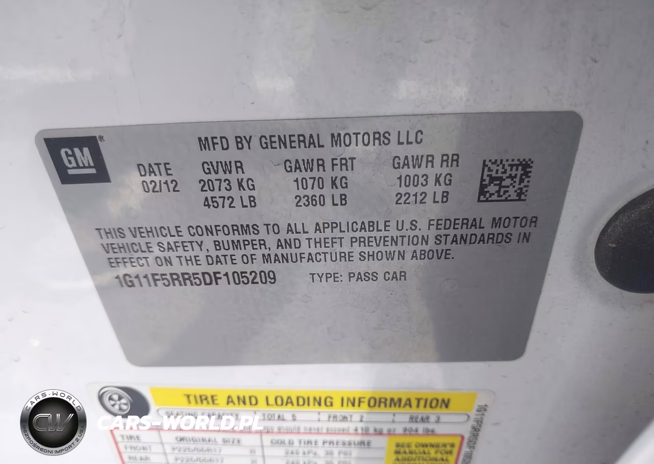 2013 Chevrolet Malibu Eco Premium Audio VIN:1G11F5RR5DF105209 - 9