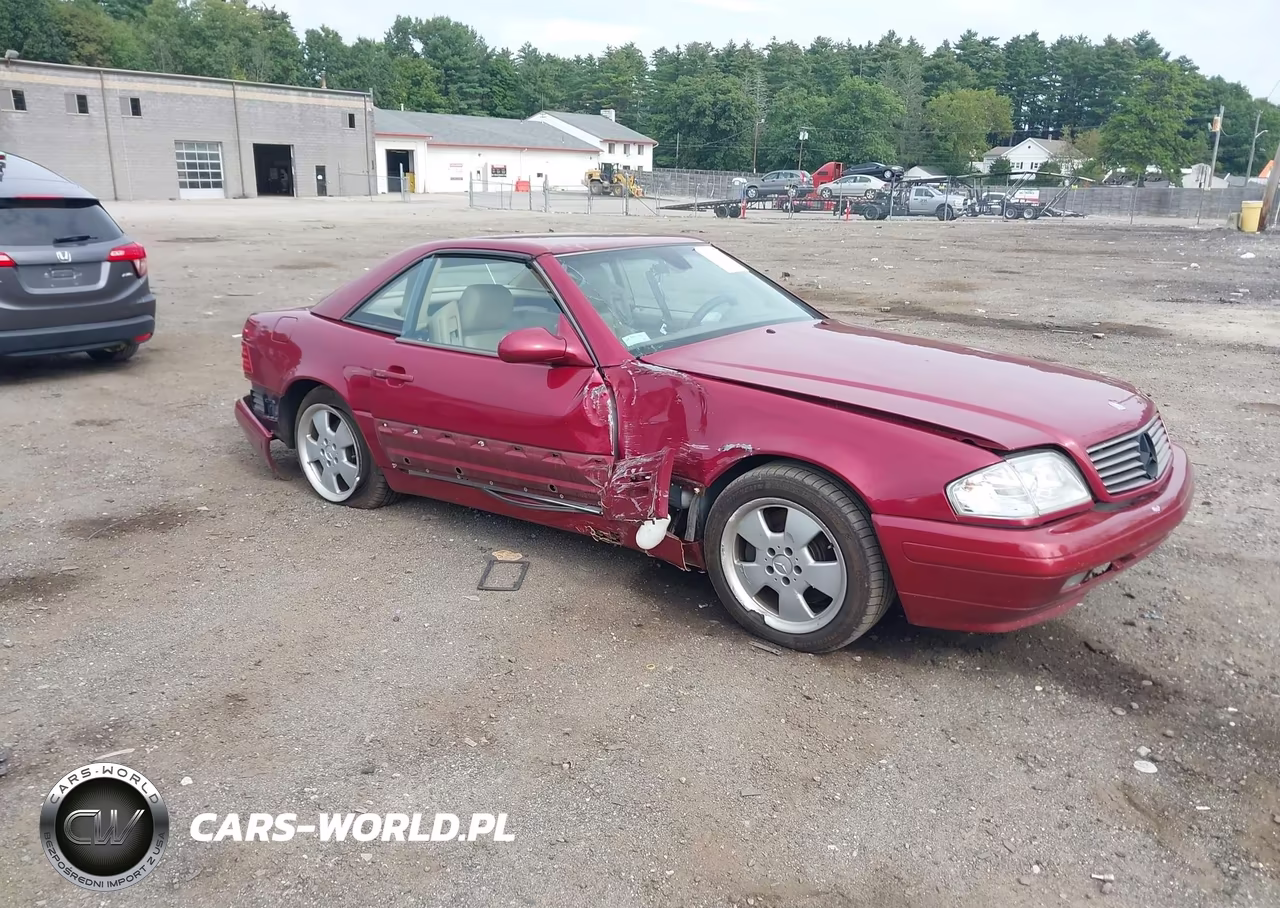 1999 Mercedes-Benz Sl 500 VIN:WDBFA68F5XF187843 - 1