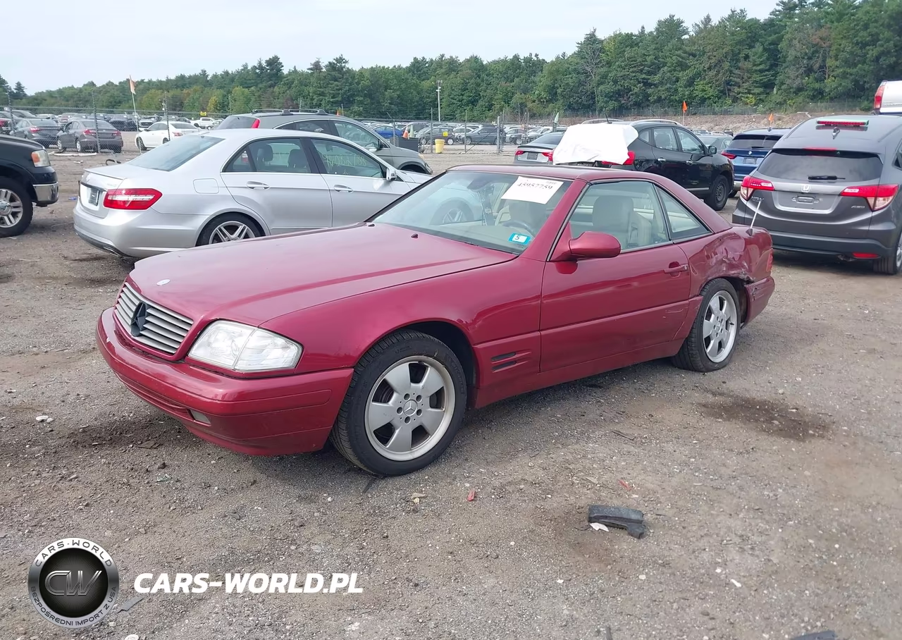 1999 Mercedes-Benz Sl 500 VIN:WDBFA68F5XF187843 - 2