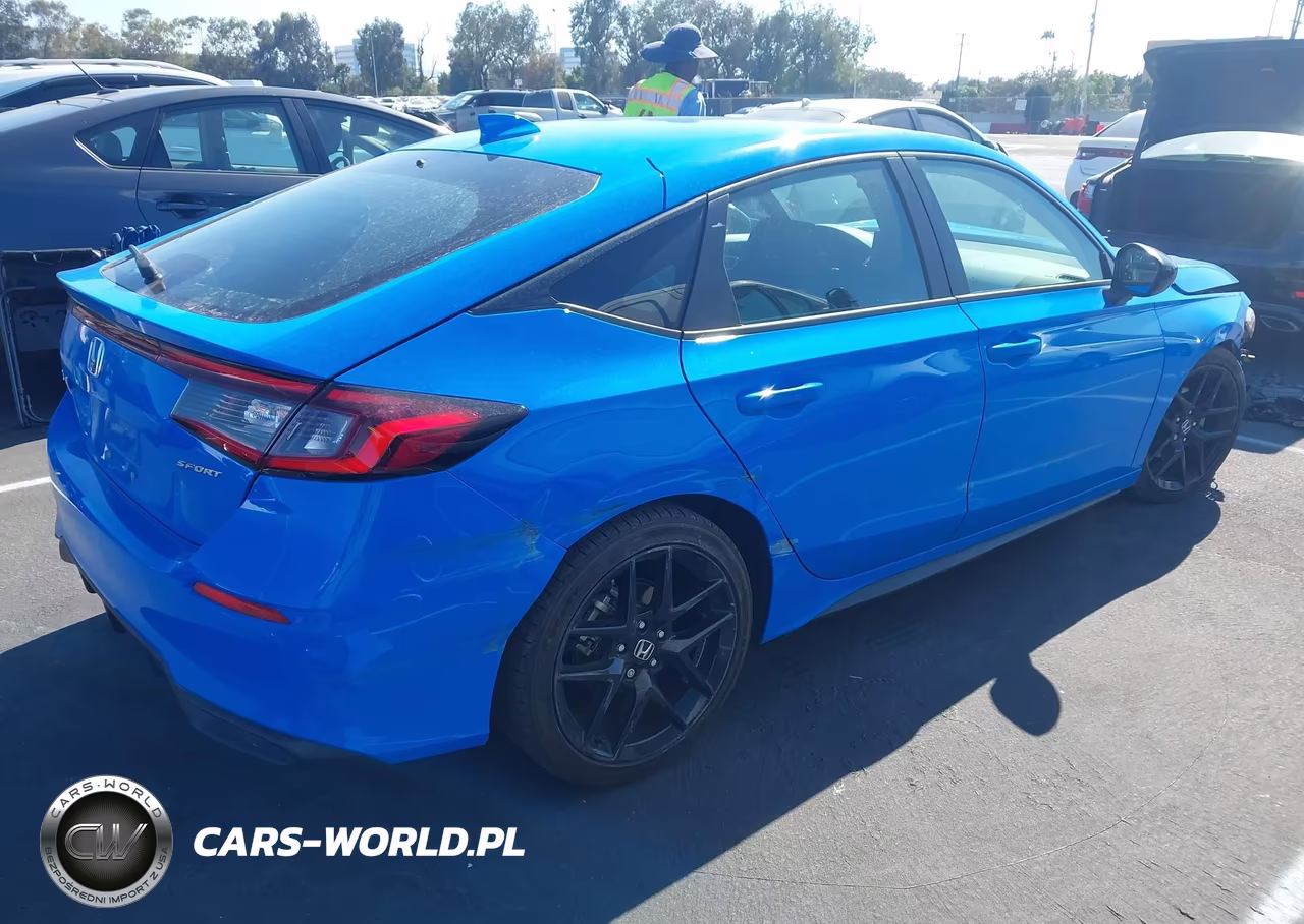 2025 Honda Civic Sedan Sport VIN:19XFL2H80SE030388 - 4