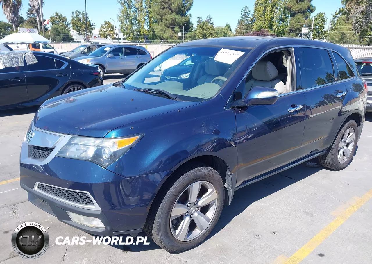 2012 Acura Mdx Technology Package VIN:2HNYD2H4XCH519691 - 2