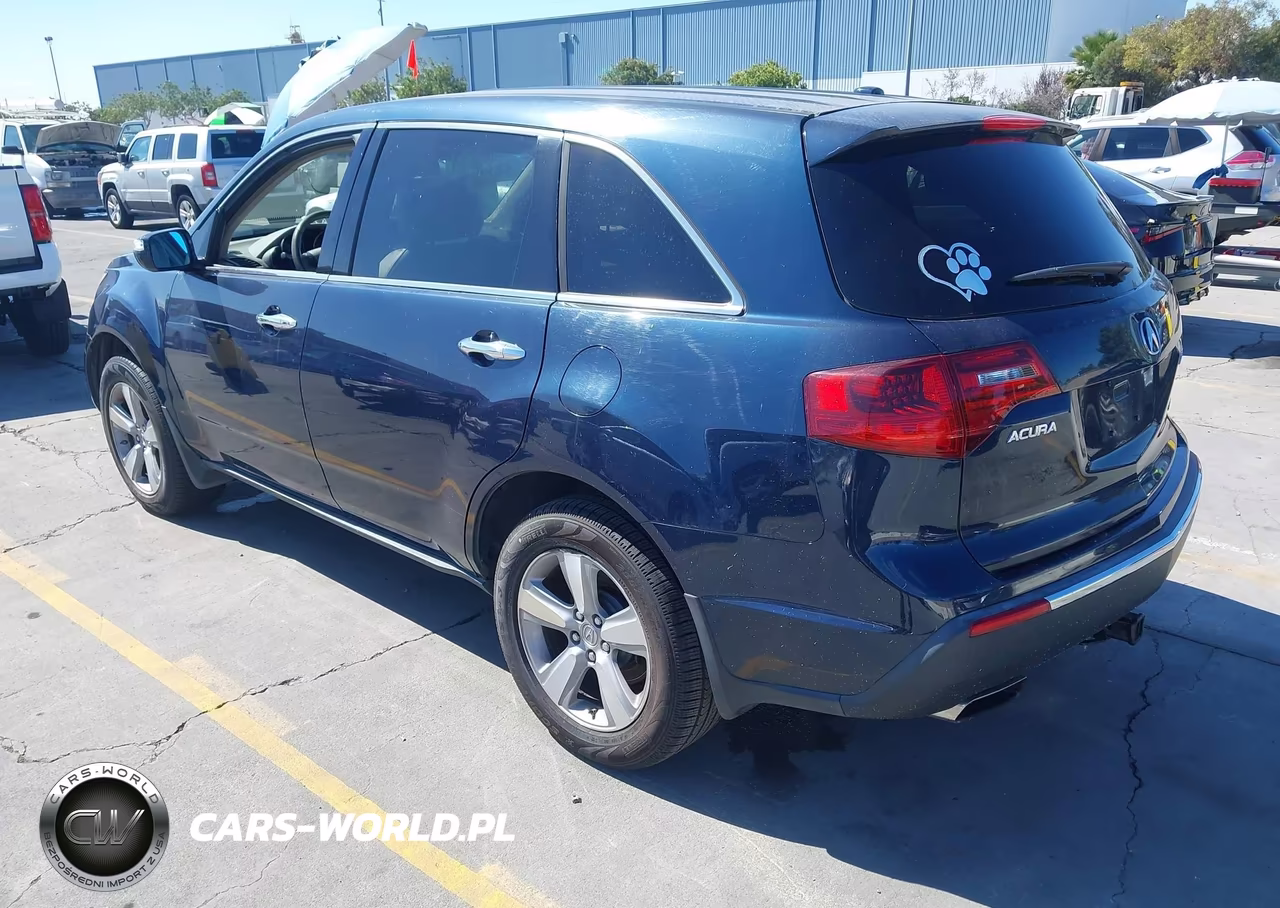 2012 Acura Mdx Technology Package VIN:2HNYD2H4XCH519691 - 3