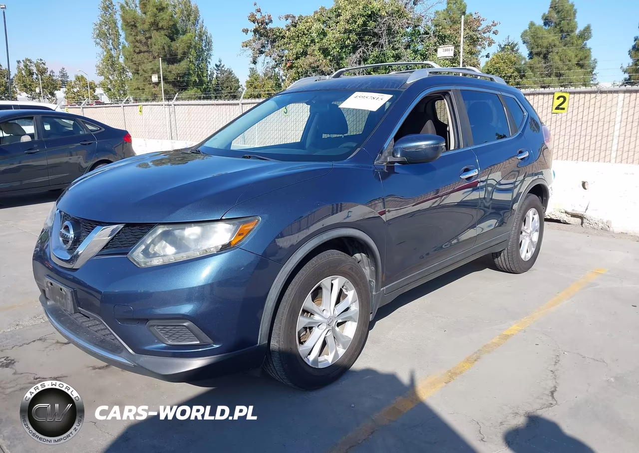 2016 Nissan Rogue Sv VIN:KNMAT2MTXGP621811 - 2
