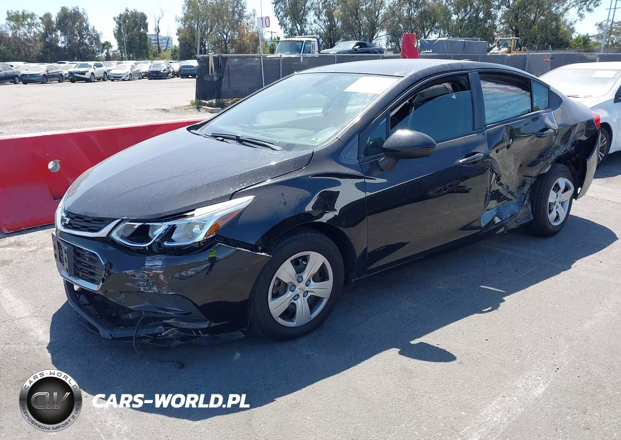 2018 Chevrolet Cruze Ls Auto VIN:1G1BC5SM1J7190180 - 2