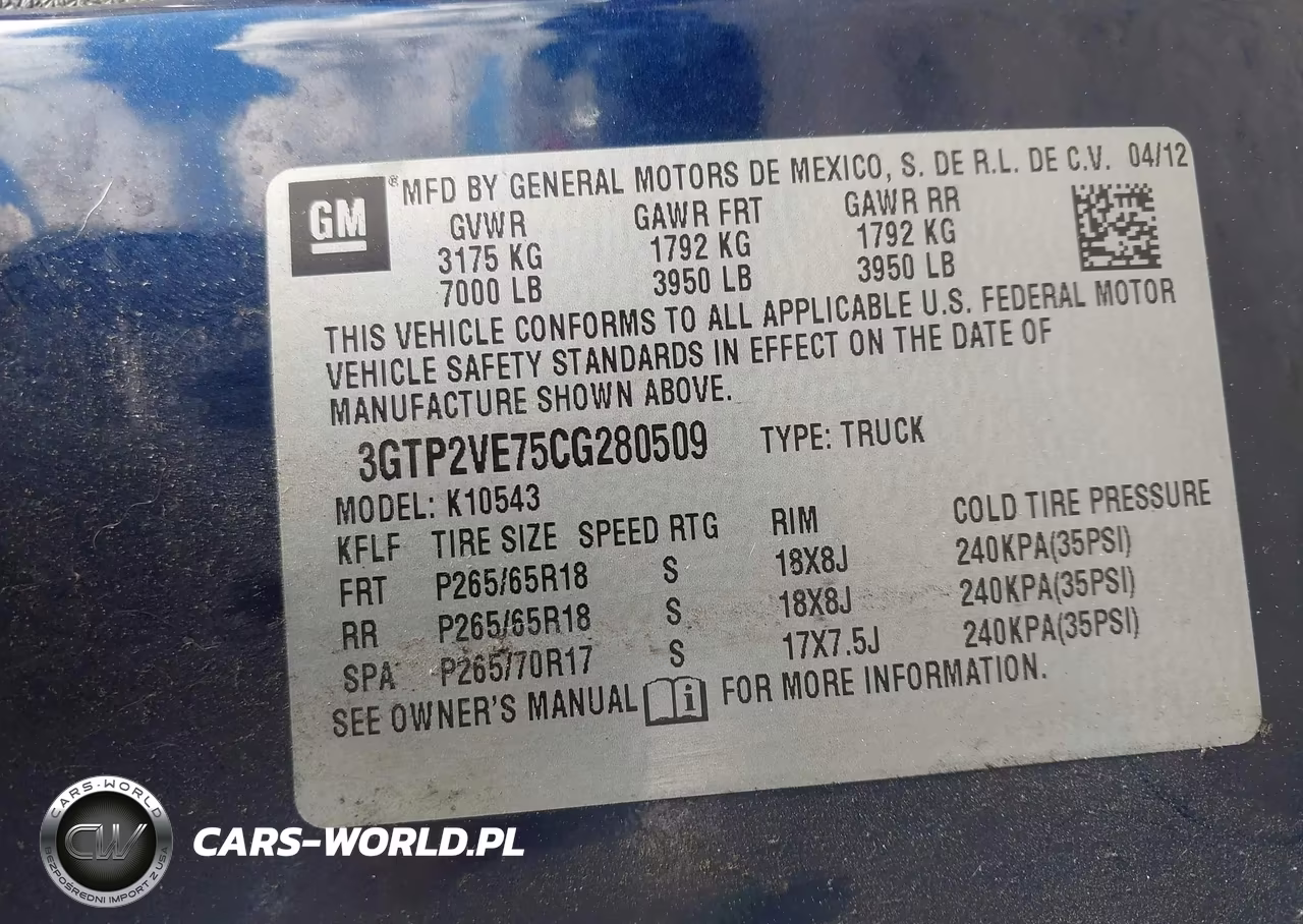2012 GMC Sierra 1500 Sle VIN:3GTP2VE75CG280509 - 9