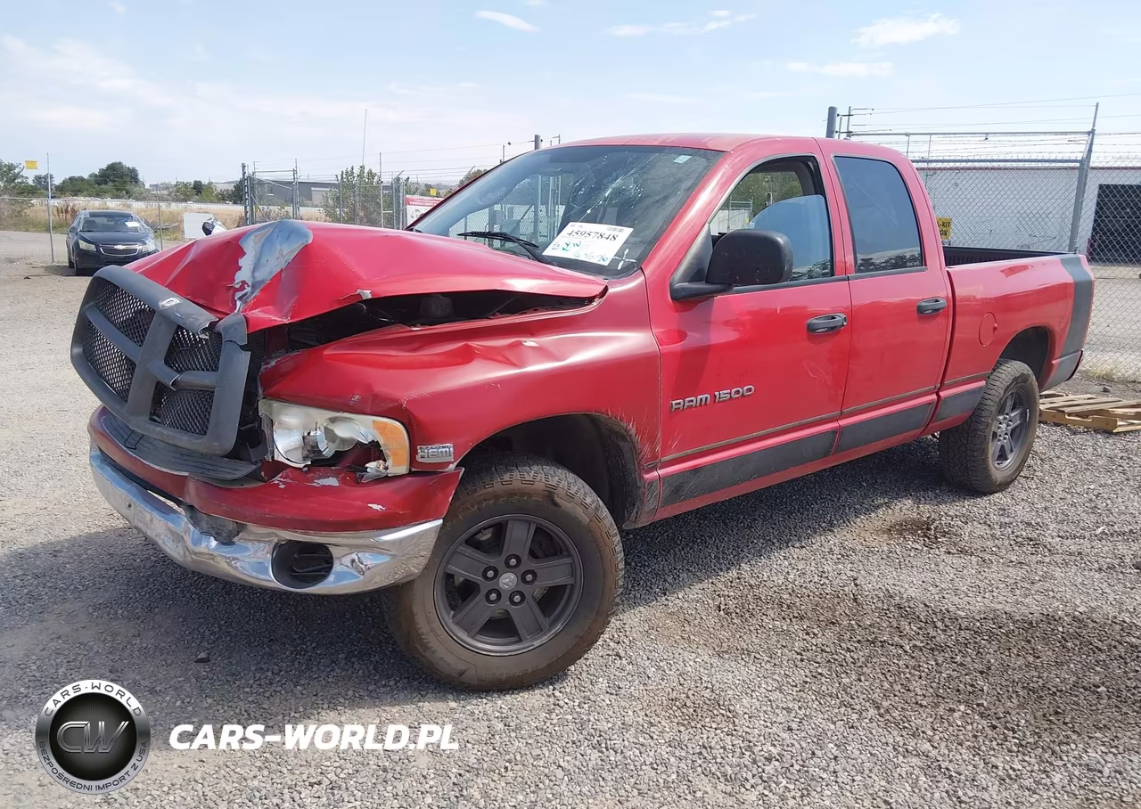 2003 Dodge Ram 1500 Slt-Laramie-St VIN:1D7HU18N53S301925 - 2