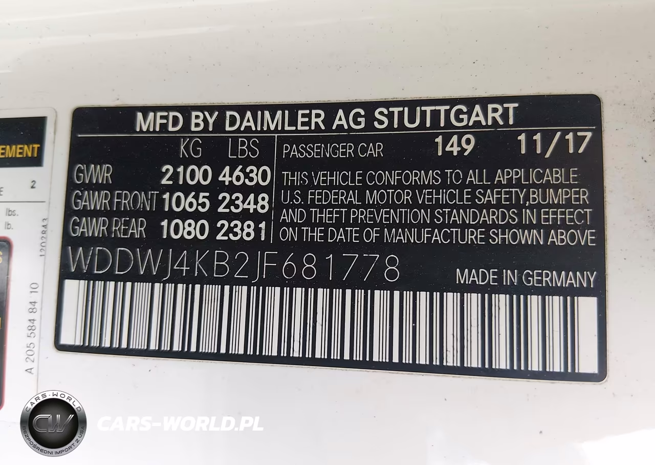 2018 Mercedes-Benz C 300 4Matic VIN:WDDWJ4KB2JF681778 - 9