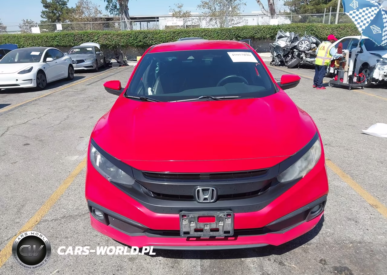 2020 Honda Civic Sport VIN:2HGFC2F82LH538176 - 12