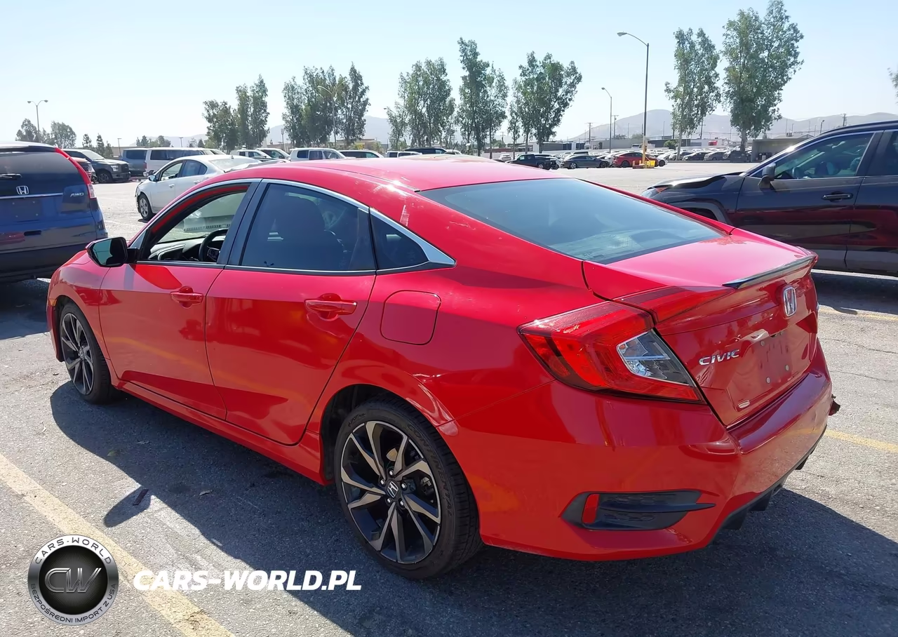 2020 Honda Civic Sport VIN:2HGFC2F82LH538176 - 3