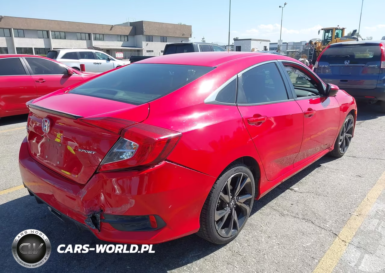 2020 Honda Civic Sport VIN:2HGFC2F82LH538176 - 4