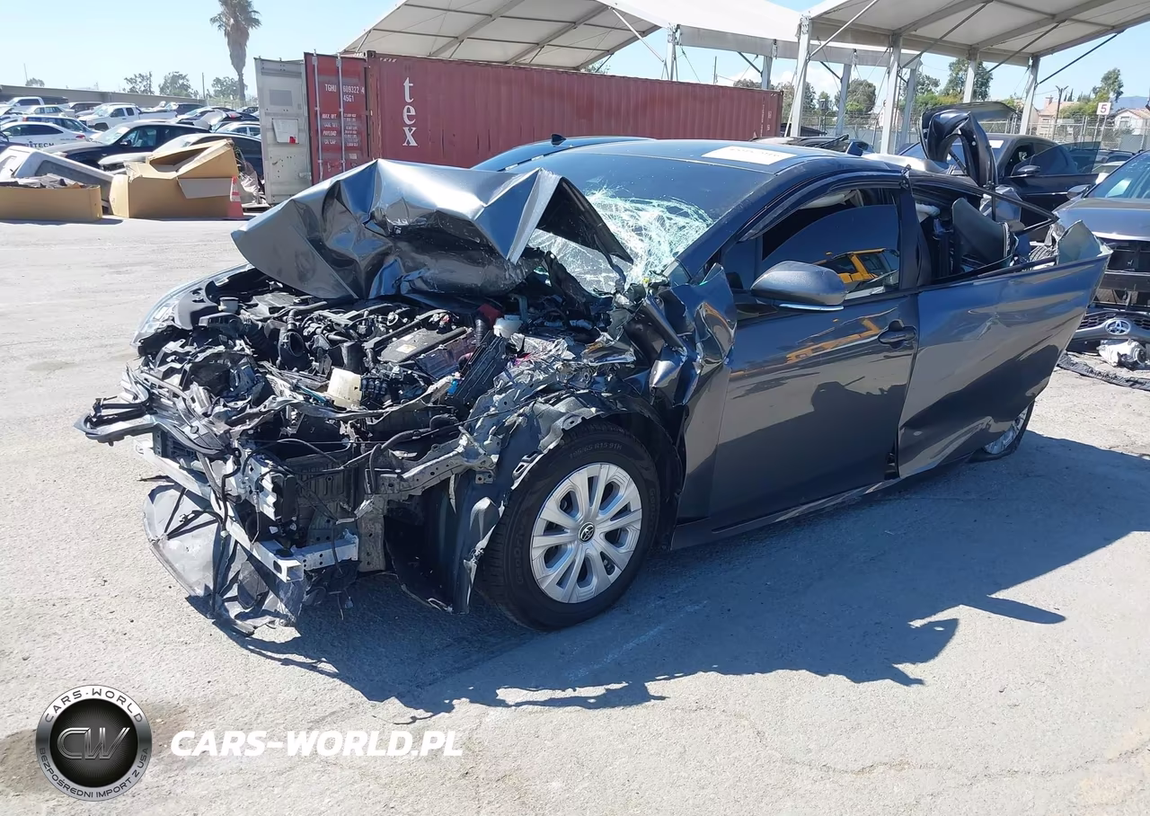2021 Toyota Prius Le VIN:JTDKAMFU9M3134498 - 2