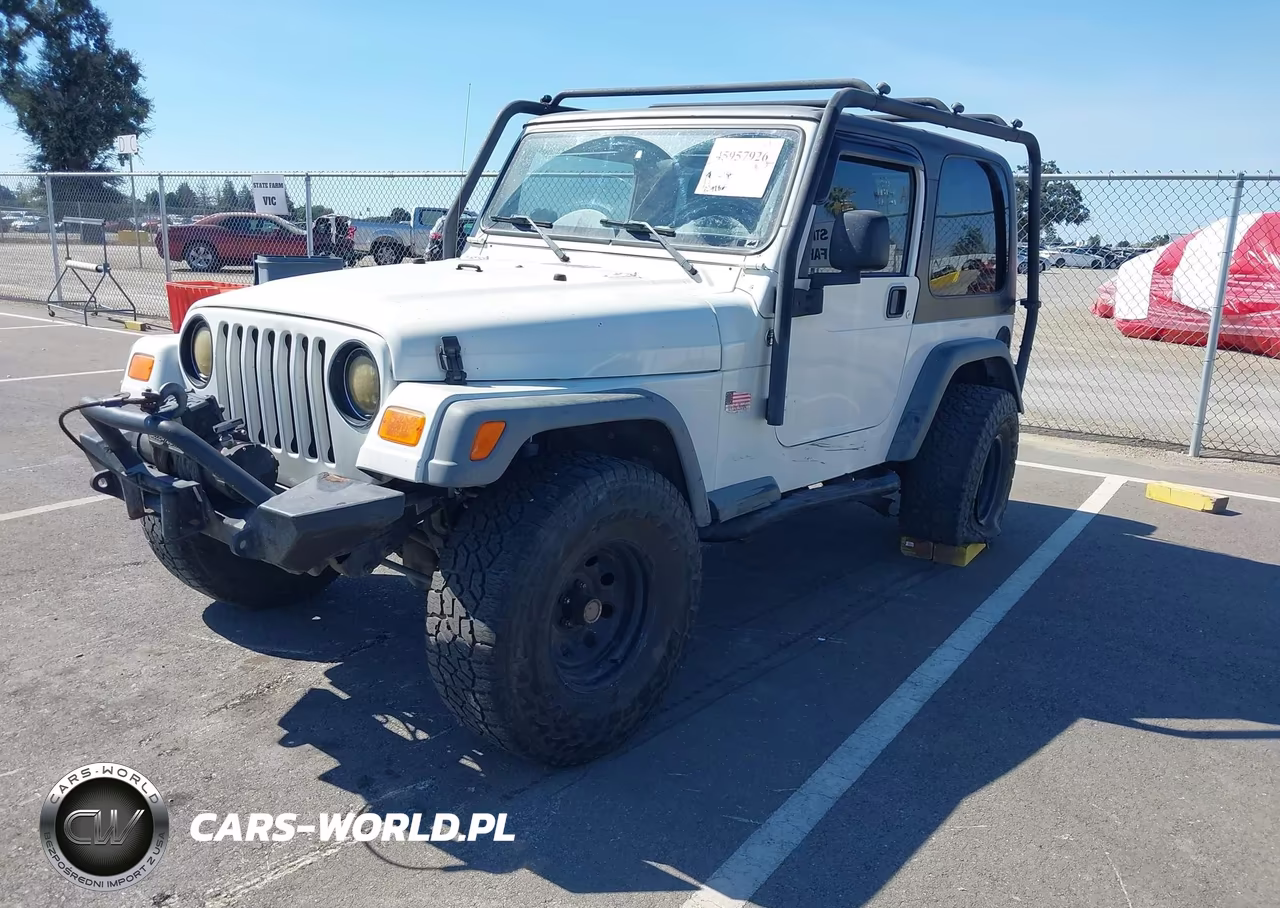 2006 Jeep Wrangler Sport VIN:1J4FA49S36P738954 - 2