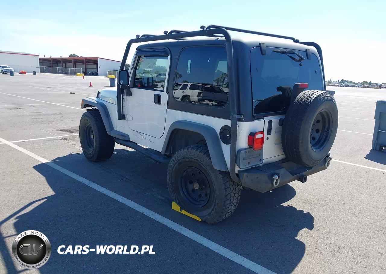 2006 Jeep Wrangler Sport VIN:1J4FA49S36P738954 - 3