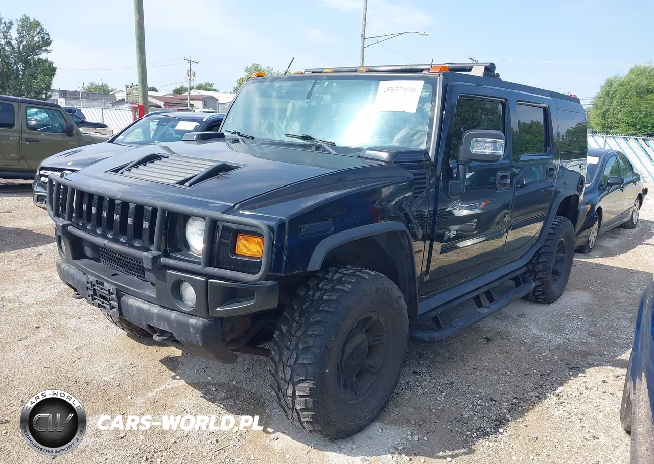 2003 Hummer H2 VIN:5GRGN23U53H114753 - 2