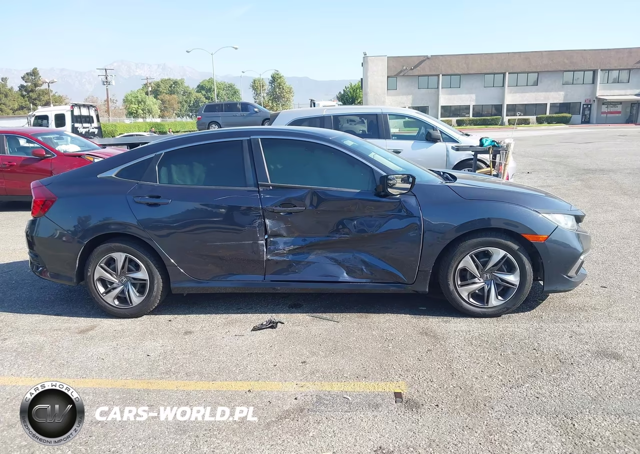 2020 Honda Civic Lx VIN:19XFC2F65LE211358 - 13