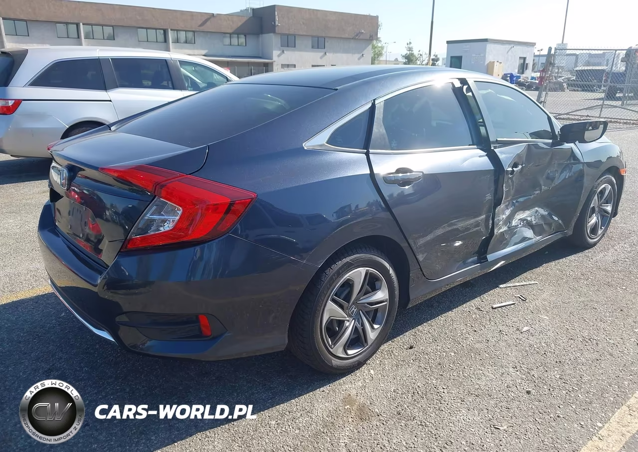 2020 Honda Civic Lx VIN:19XFC2F65LE211358 - 4
