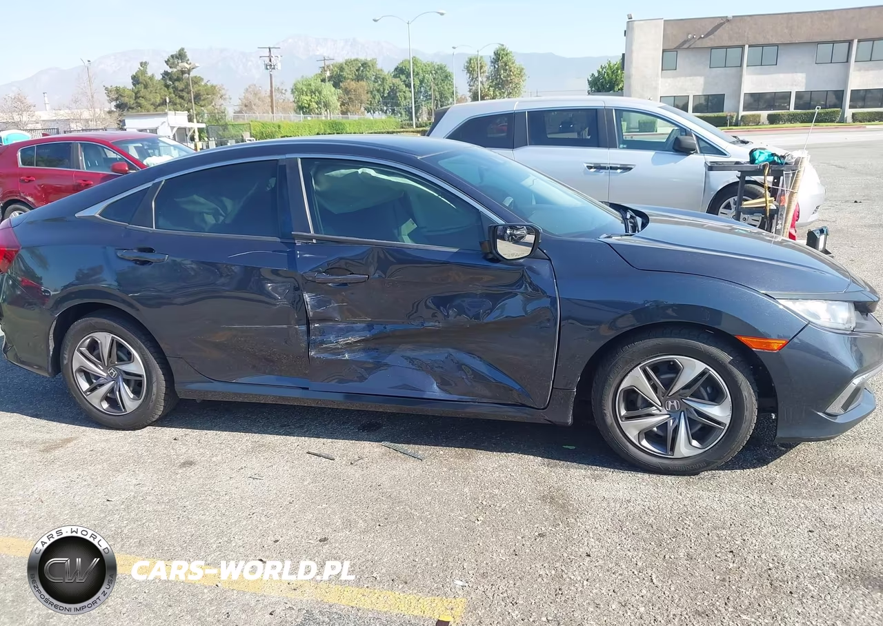 2020 Honda Civic Lx VIN:19XFC2F65LE211358 - 6