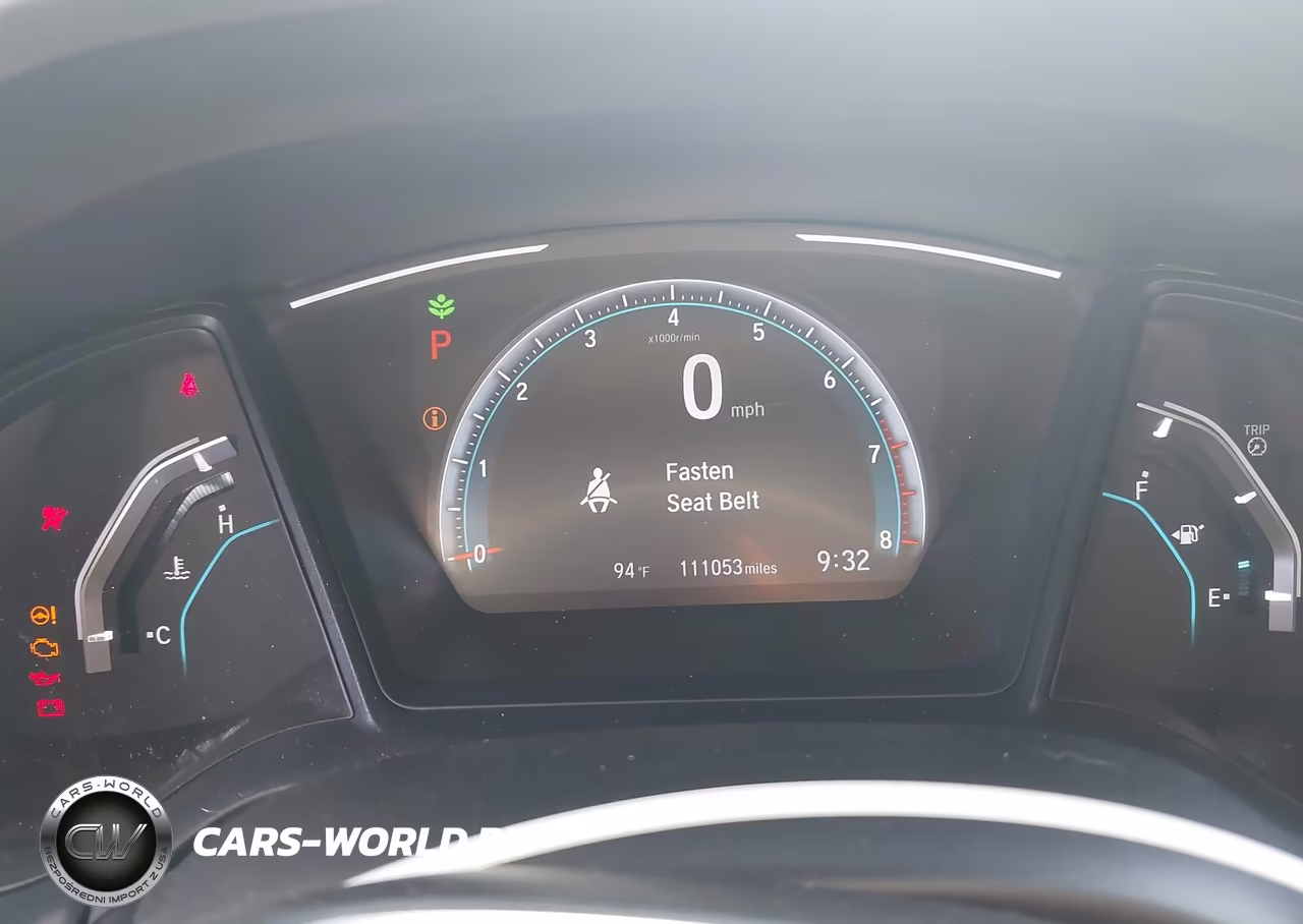 2020 Honda Civic Lx VIN:19XFC2F65LE211358 - 7