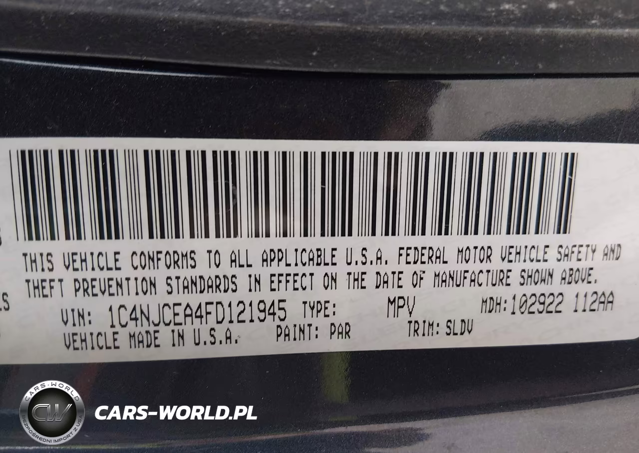 2015 Jeep Compass High Altitude Edition VIN:1C4NJCEA4FD121945 - 9
