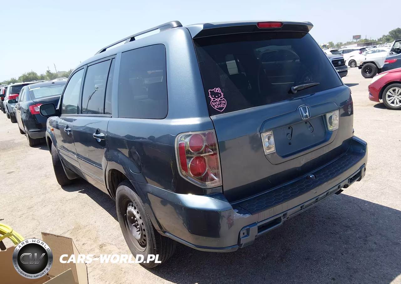 2008 Honda Pilot Se VIN:5FNYF28318B000274 - 3