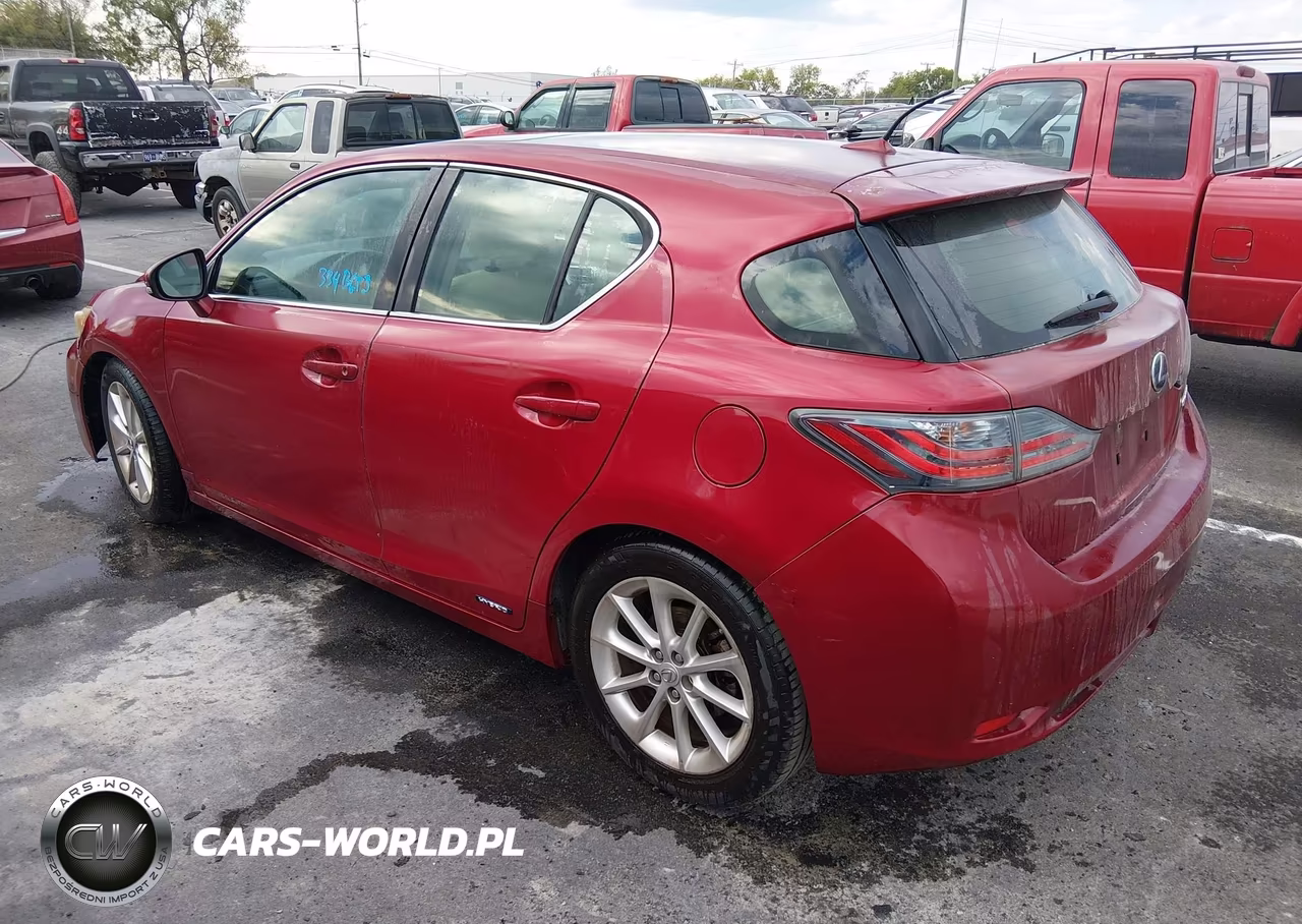 2012 Lexus Ct 200H Premium VIN:JTHKD5BH0C2114536 - 3