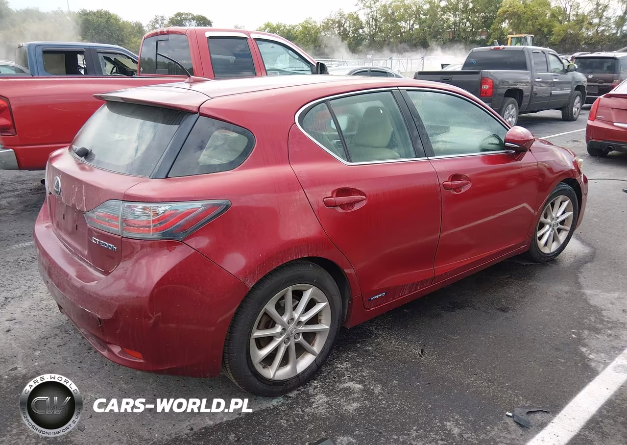 2012 Lexus Ct 200H Premium VIN:JTHKD5BH0C2114536 - 4