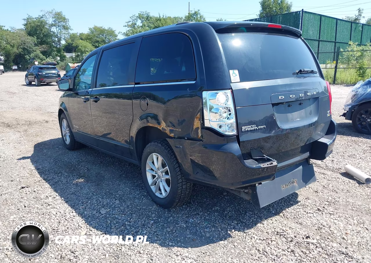 2018 Dodge Grand Caravan Sxt VIN:2C4RDGCG4JR206829 - 3