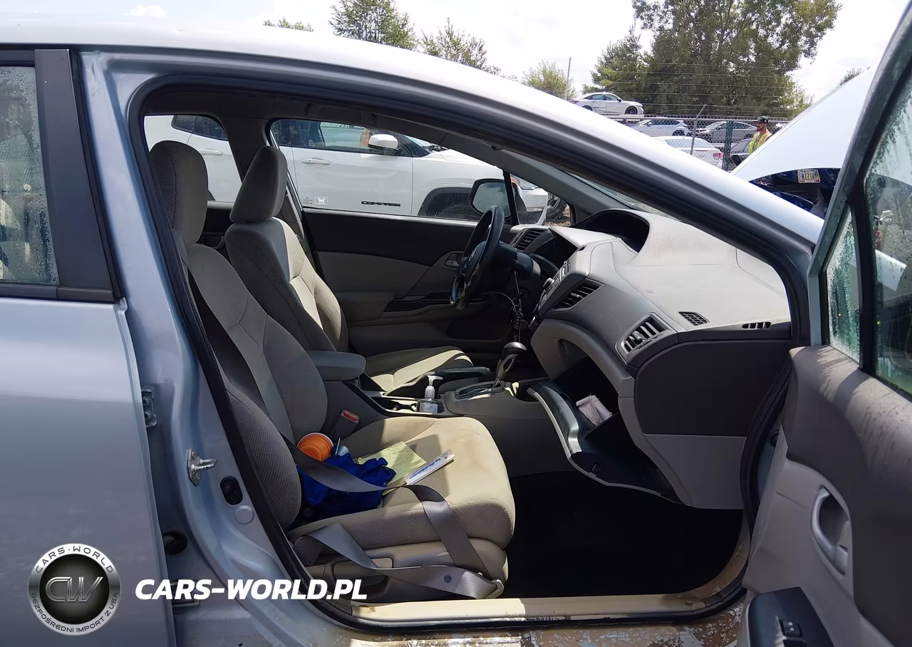 2012 Honda Civic Lx VIN:19XFB2F51CE048119 - 5