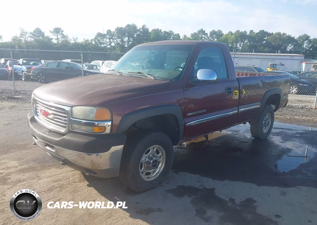 2002 GMC Sierra 2500Hd Sle VIN:1GTHK24U82E303443 - 2