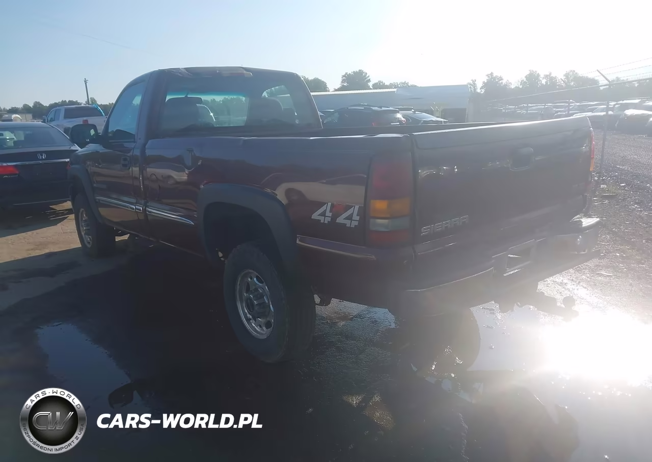 2002 GMC Sierra 2500Hd Sle VIN:1GTHK24U82E303443 - 3