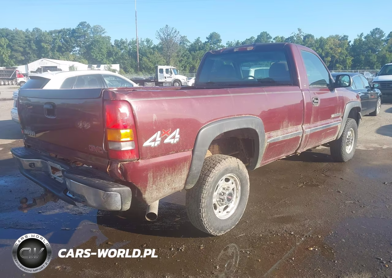 2002 GMC Sierra 2500Hd Sle VIN:1GTHK24U82E303443 - 4