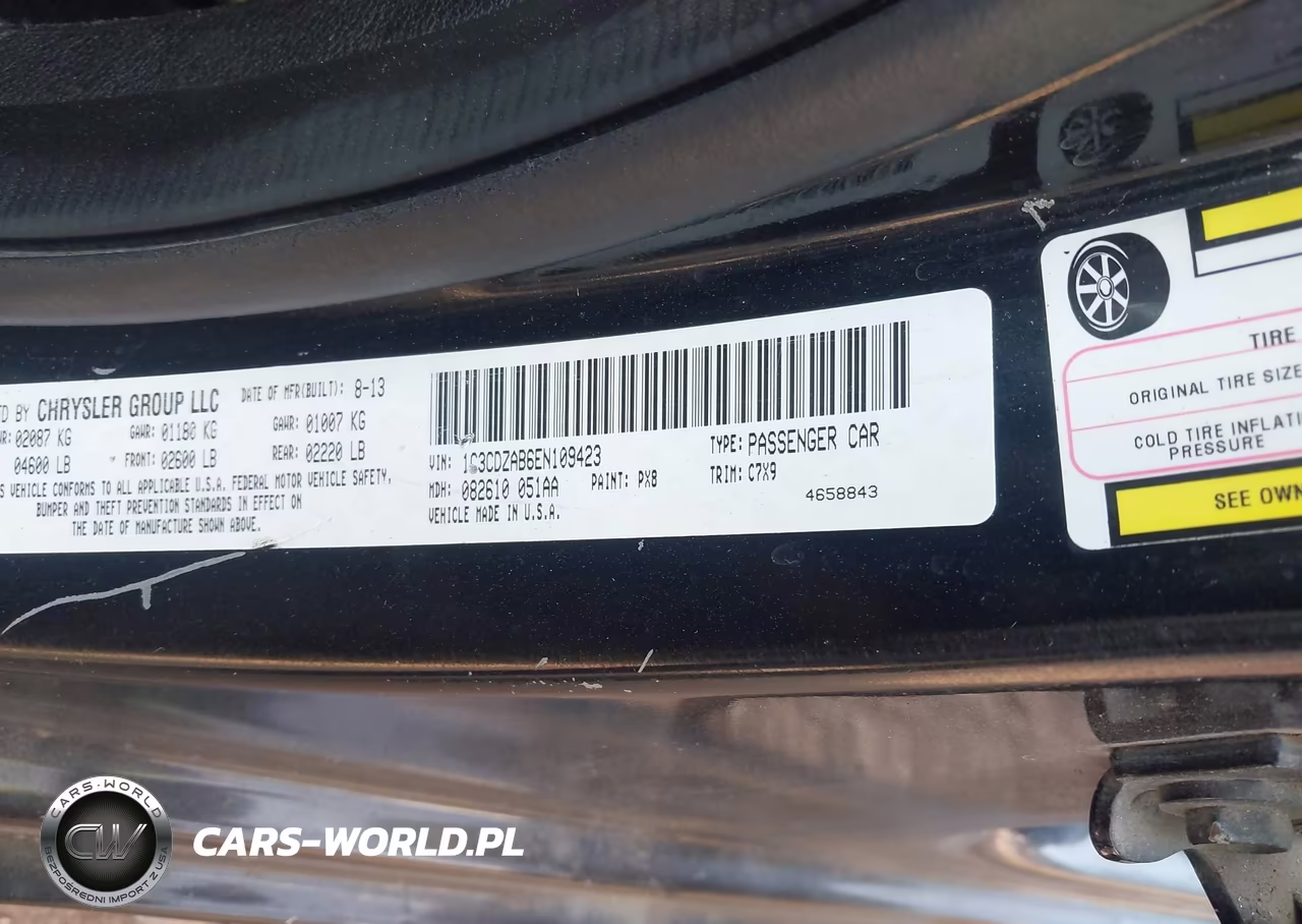 2014 Dodge Avenger Se VIN:1C3CDZAB6EN109423 - 9