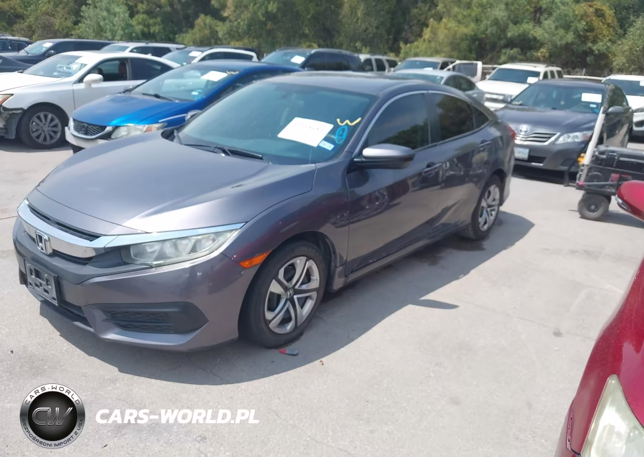 2017 Honda Civic Lx VIN:19XFC2F50HE233587 - 2