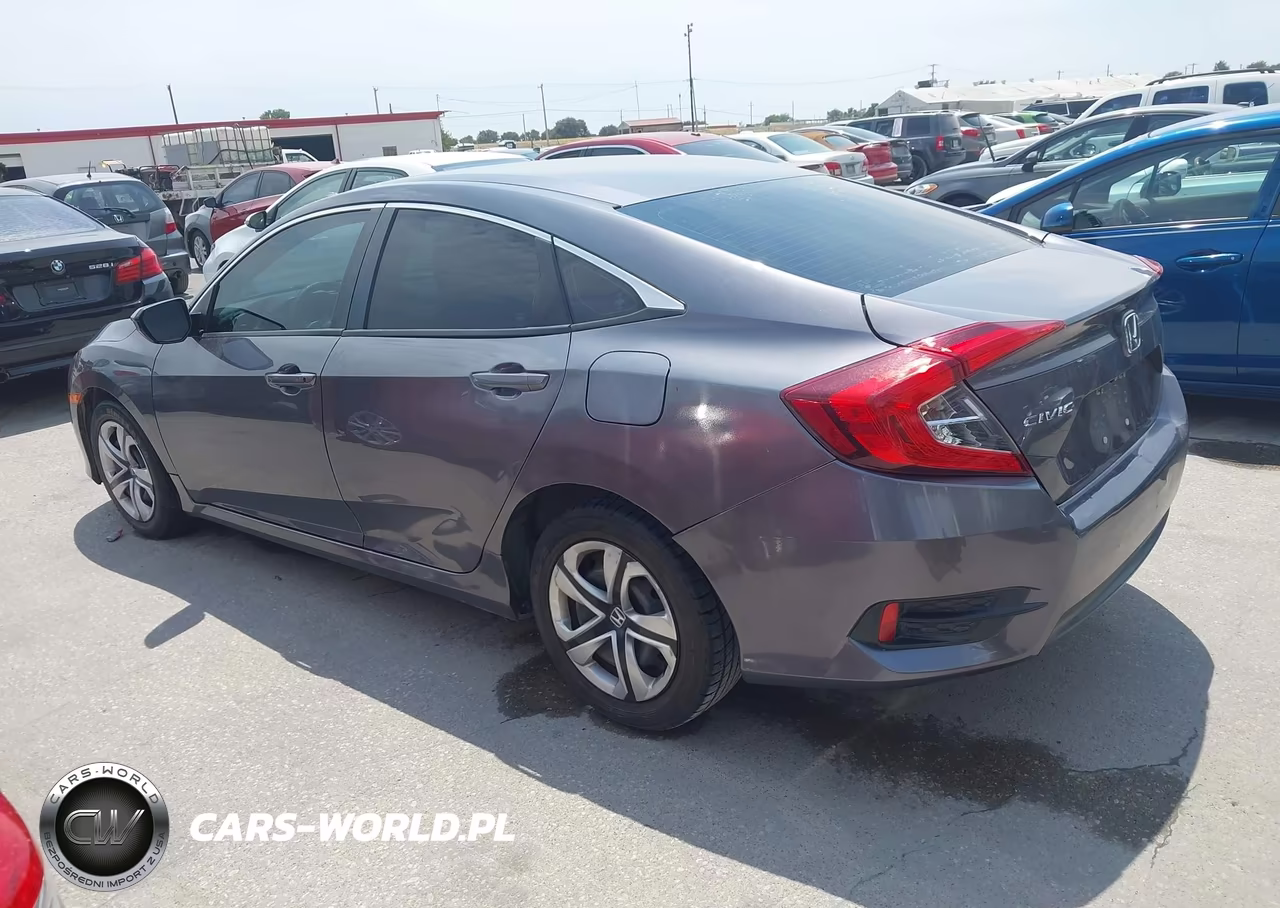 2017 Honda Civic Lx VIN:19XFC2F50HE233587 - 3