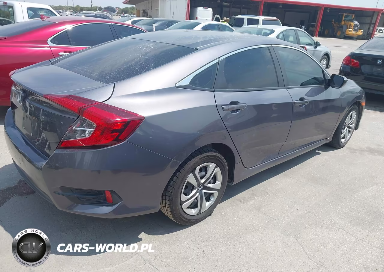2017 Honda Civic Lx VIN:19XFC2F50HE233587 - 4