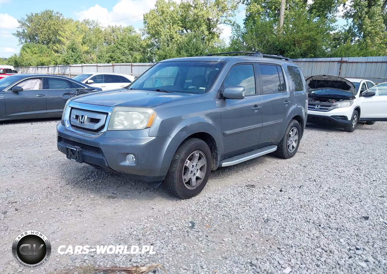 2009 Honda Pilot Touring VIN:5FNYF48989B014917 - 2