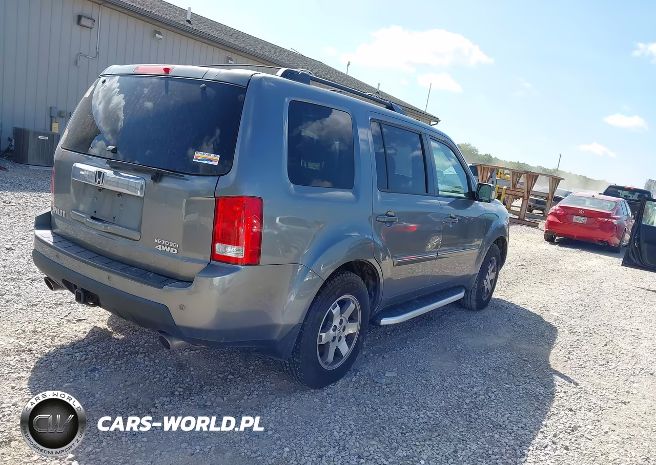 2009 Honda Pilot Touring VIN:5FNYF48989B014917 - 4