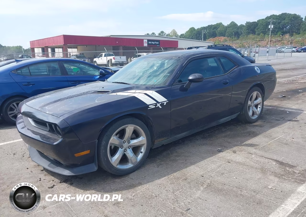 2012 Dodge Challenger Sxt VIN:2C3CDYAG7CH204598 - 2