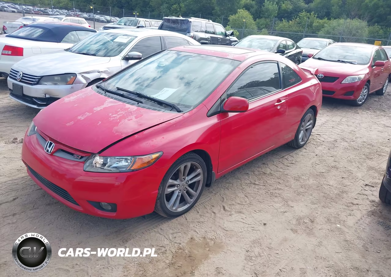 2008 Honda Civic Si VIN:2HGFG215X8H706235 - 2