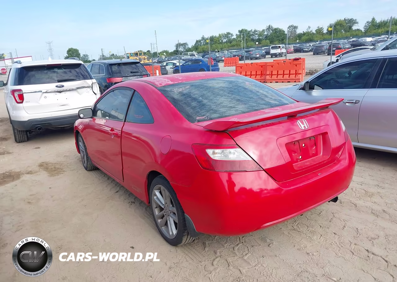 2008 Honda Civic Si VIN:2HGFG215X8H706235 - 3