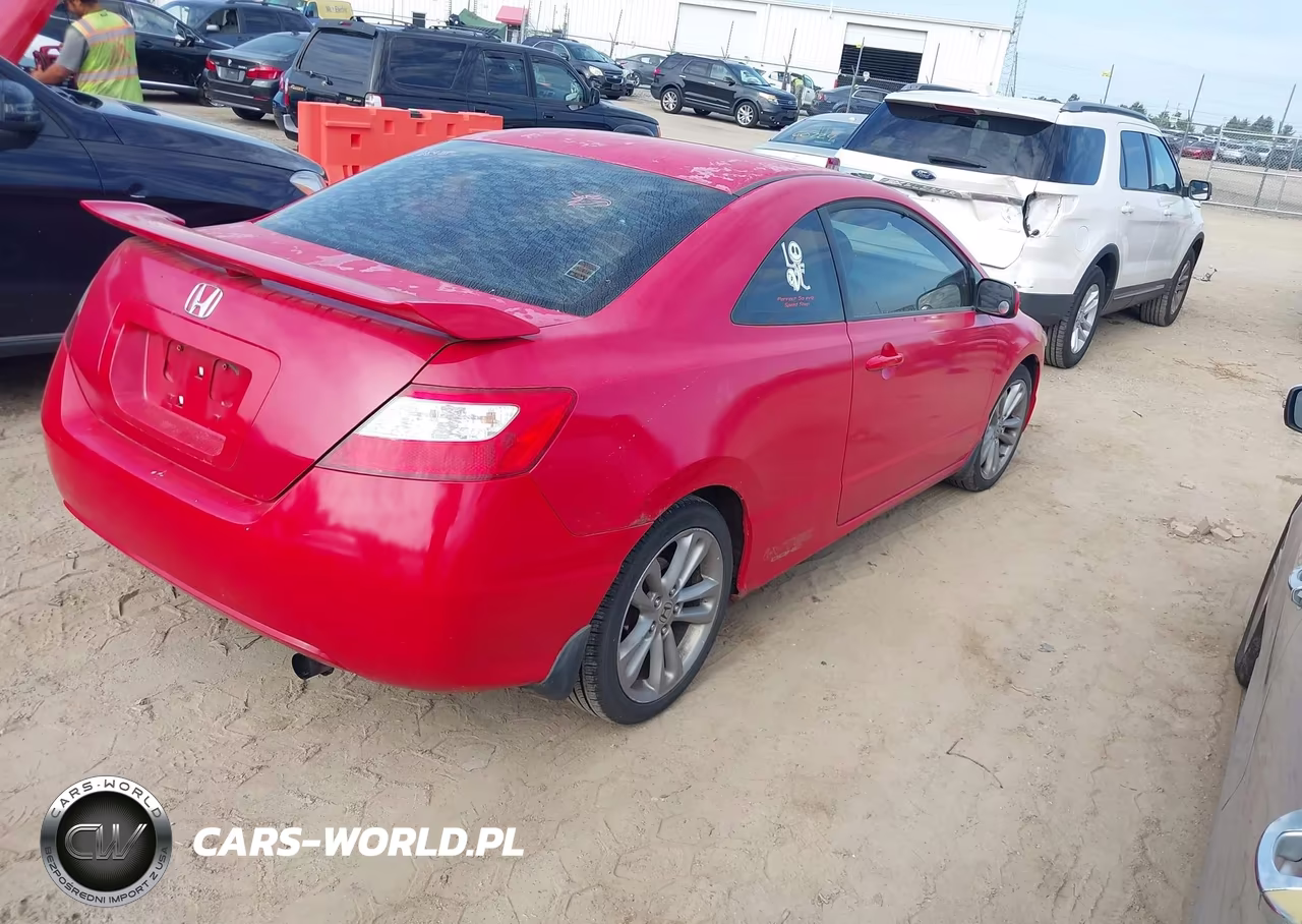 2008 Honda Civic Si VIN:2HGFG215X8H706235 - 4