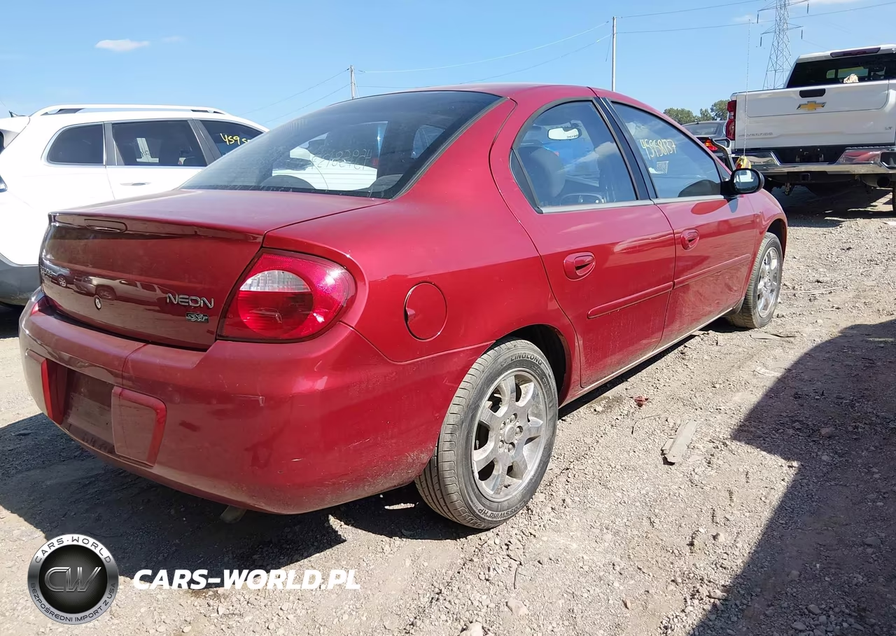 2004 Dodge Neon Sxt VIN:1B3ES56C74D628846 - 4