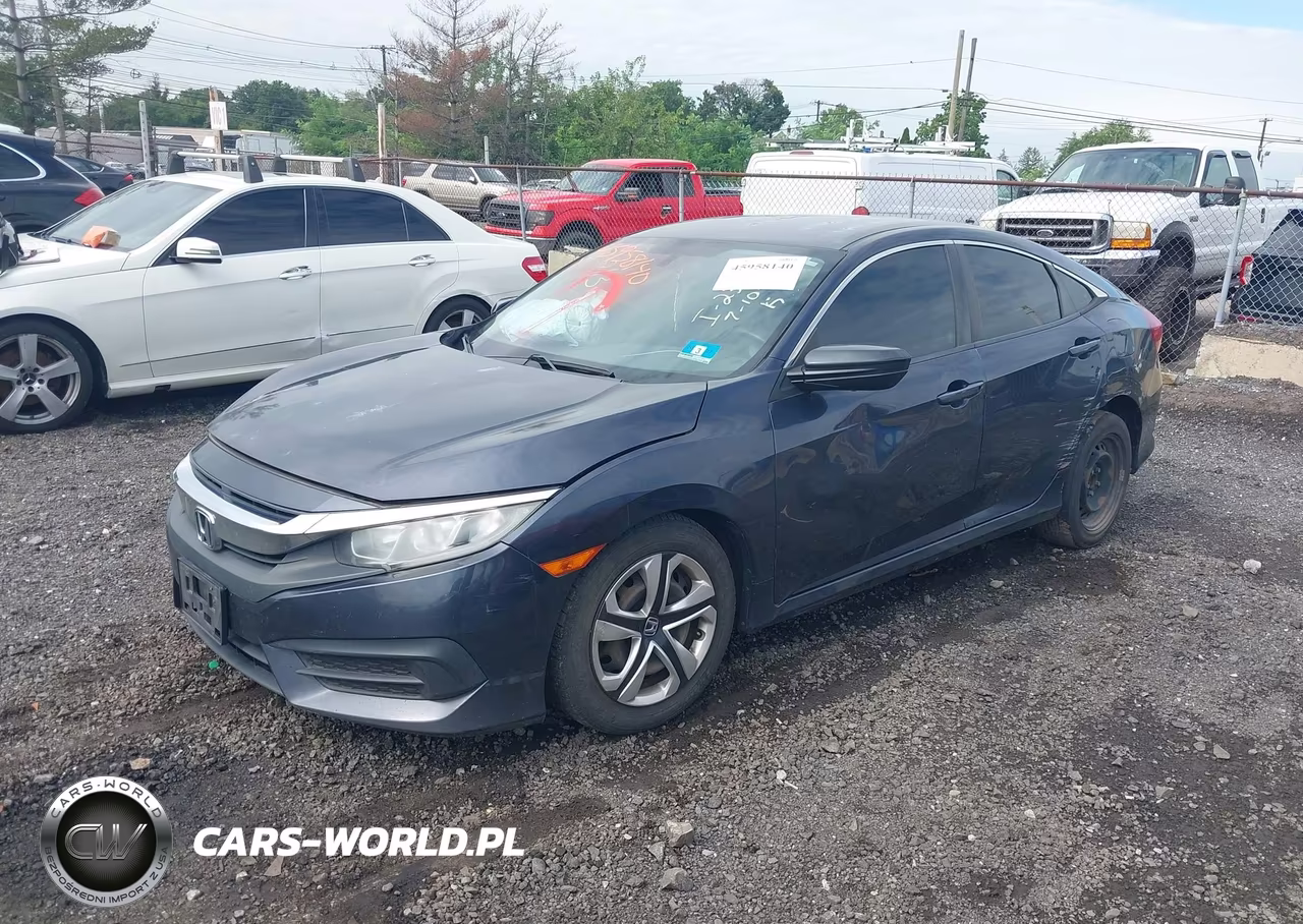 2018 Honda Civic Lx VIN:2HGFC2F5XJH539062 - 2
